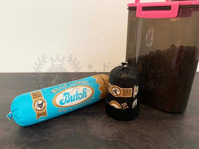 口コミ 評判悪い ブッチドッグフードを1年以上使っている私のレビューと試食展示会に来ていた人にインタビューしました