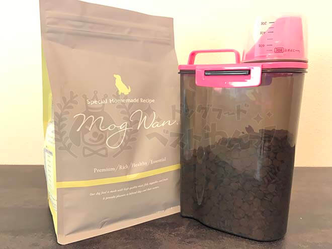 モグワンとフードストッカー