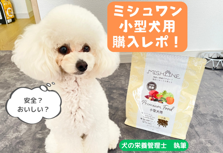 ミシュワン小型犬用アイキャッチ