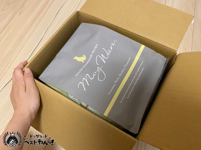 モグワン　段ボール