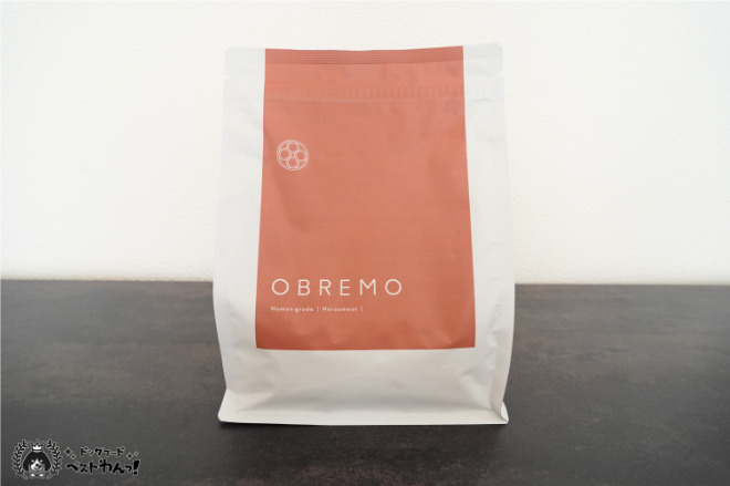 オブレモパッケージの前面