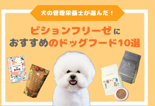 ビジョンフリーゼにおすすめのドッグフード10選