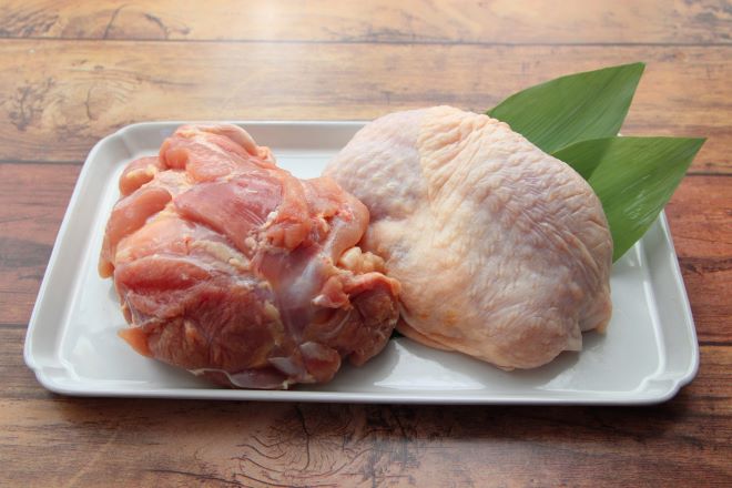 生の鶏肉