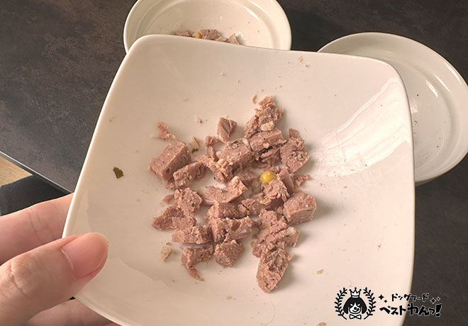 ブッチを細かくほぐした