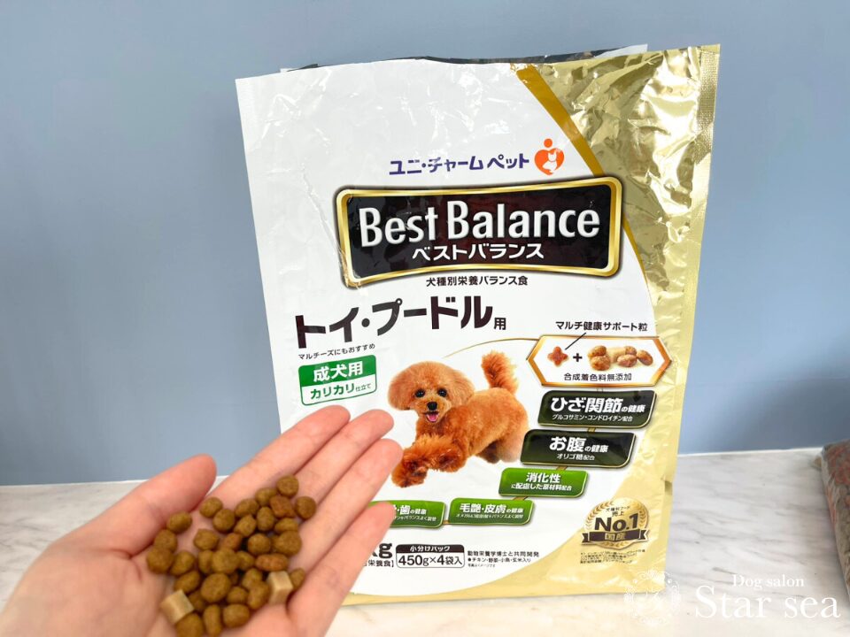 ベストバランスドッグフードは犬種ごとに適している？原材料や口コミ・評価を徹底調査しました！ Dog salon Star sea（スターシー） ベストバランス  カリカリ仕立て シー・ズー用 10歳以上用 1.8kg 6個セット まとめ売り べストバランス ドッグフード カリカリ仕立て チワワ用 10歳以上用 1.8 kg × 3
